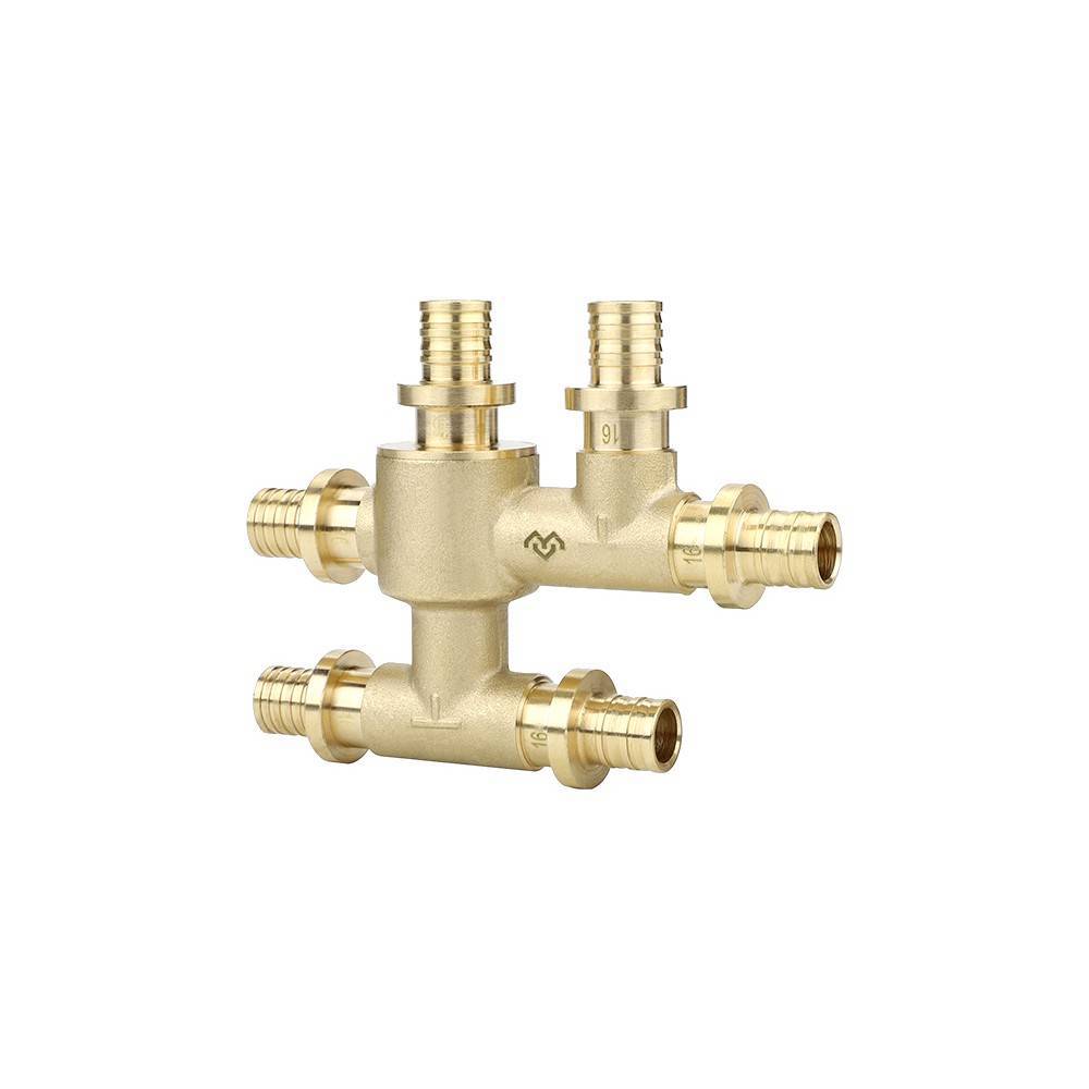 Узел распределительный VARMEGA Slide-fit аксиальный 20x16x20 мм VM53513