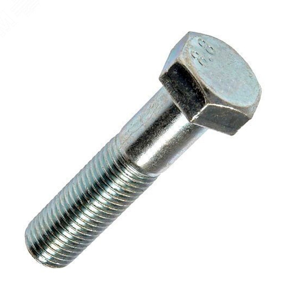 Болт стальной M16x70 мм класс прочности 5.8 DIN 931 ГОСТ 7798-70 НС-1722595