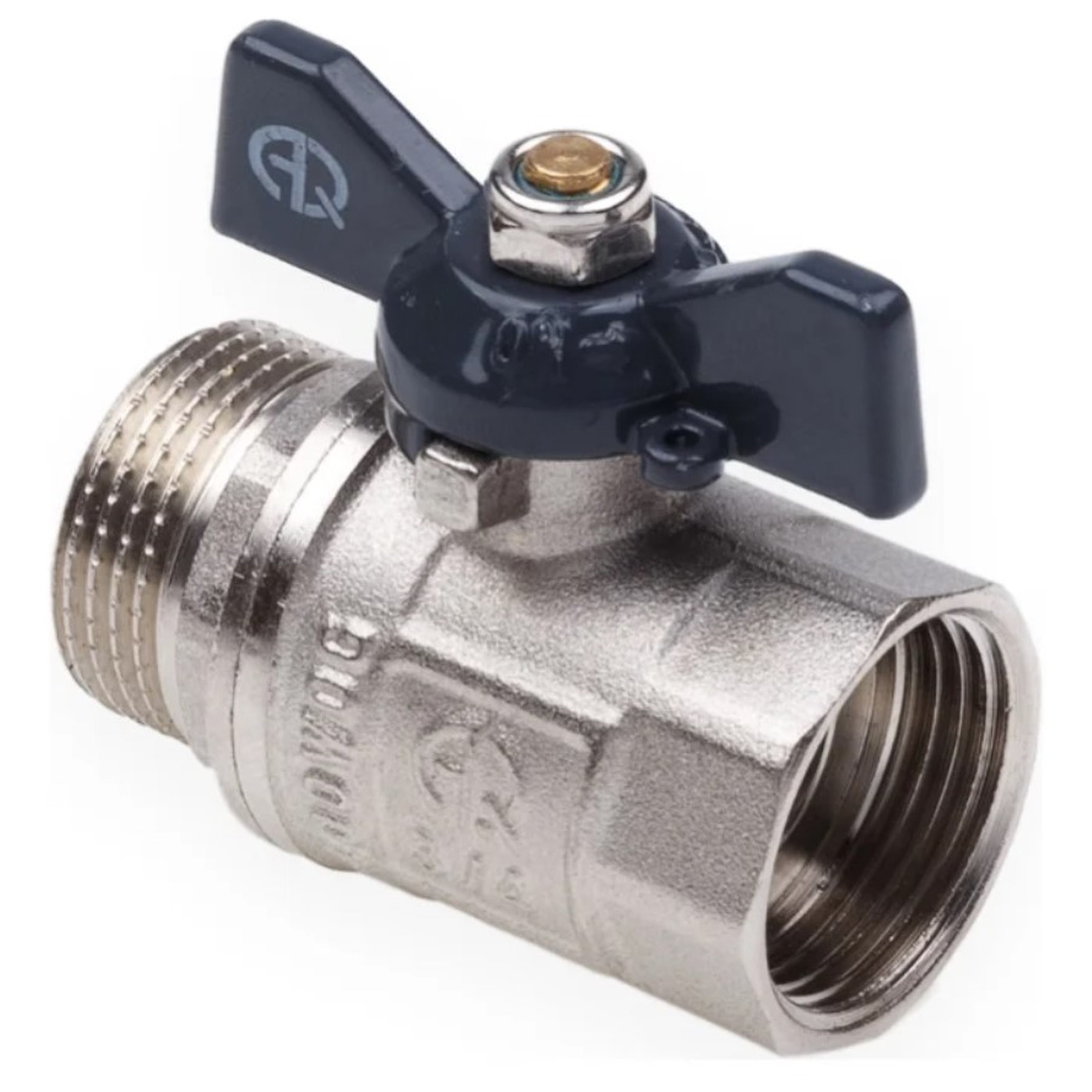 Кран шаровой Aqualink В-Н бабочка 1/2 01158