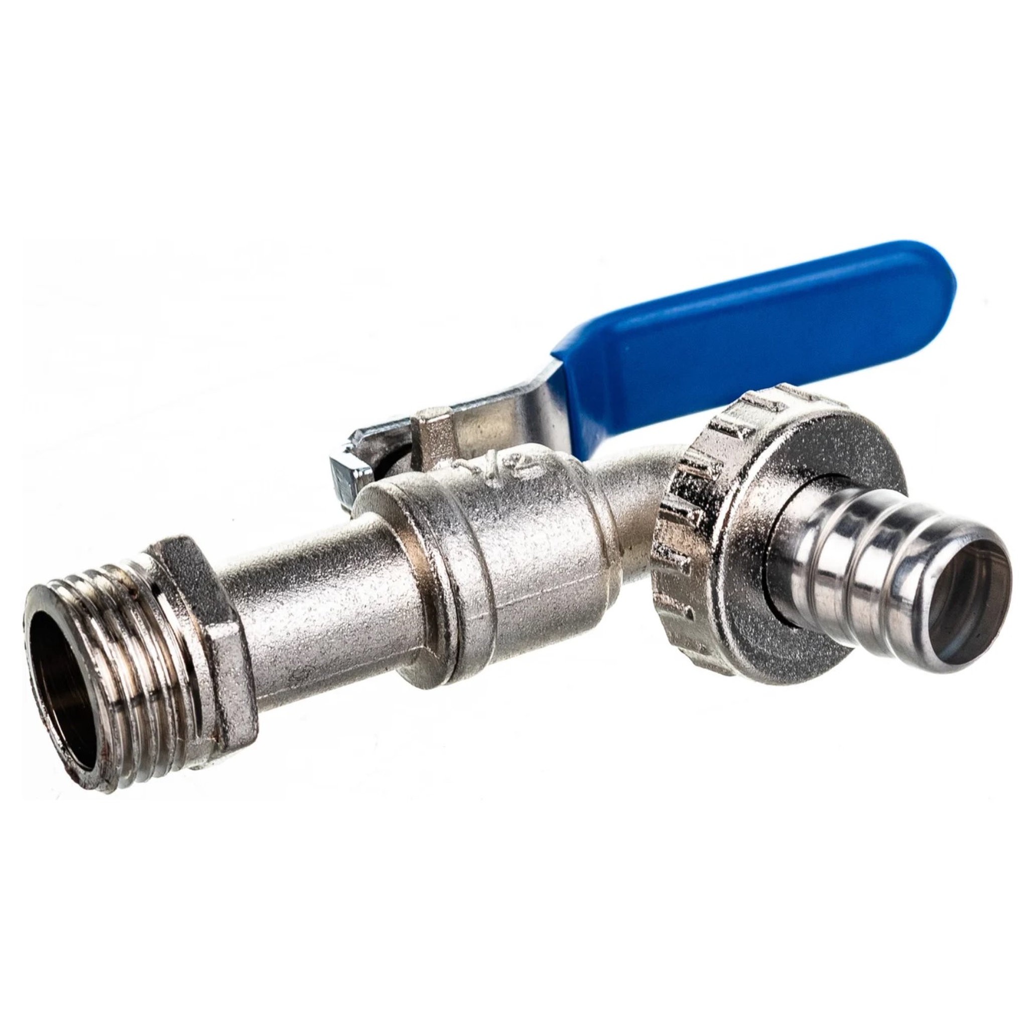 Кран шаровой водоразборный Aqualink ECO под шланг 1/2 ручка 01178