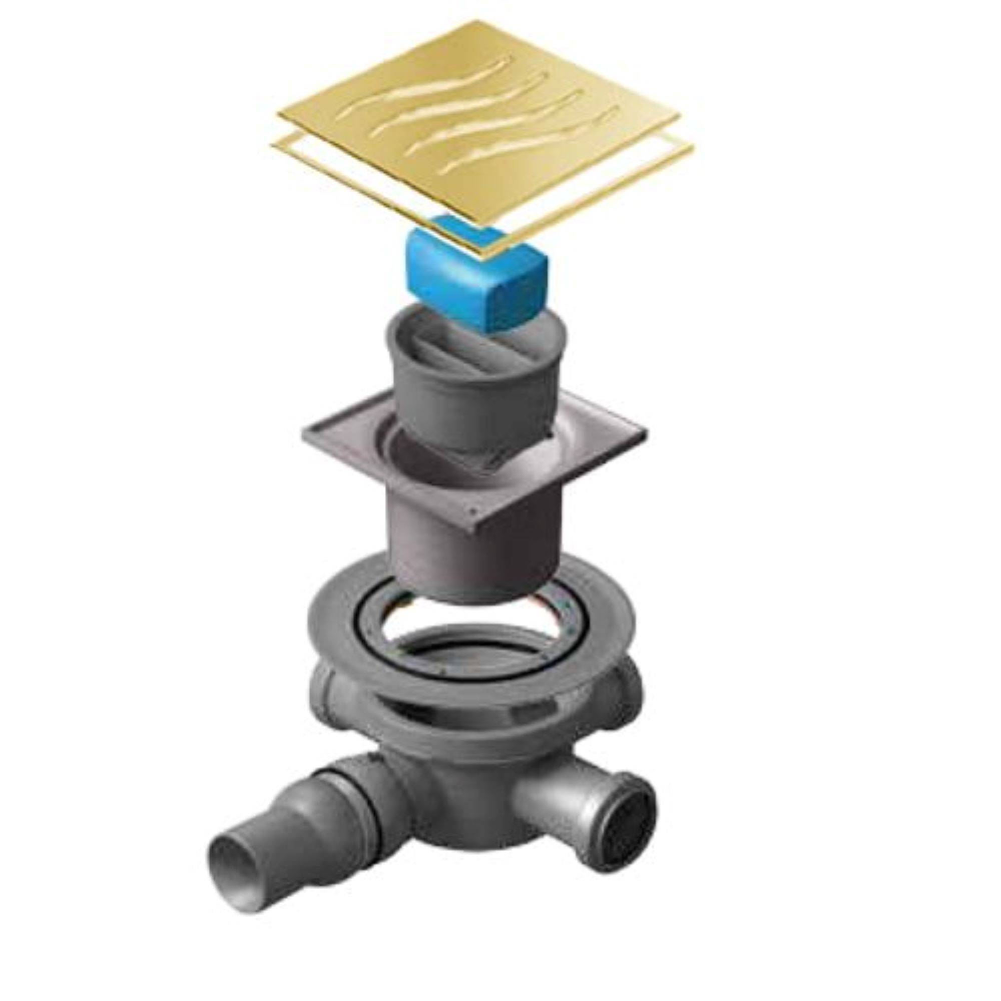 Трап точечный PESTAN Confluo Standard 10х10 Dry 3 Mask Gold 13000107