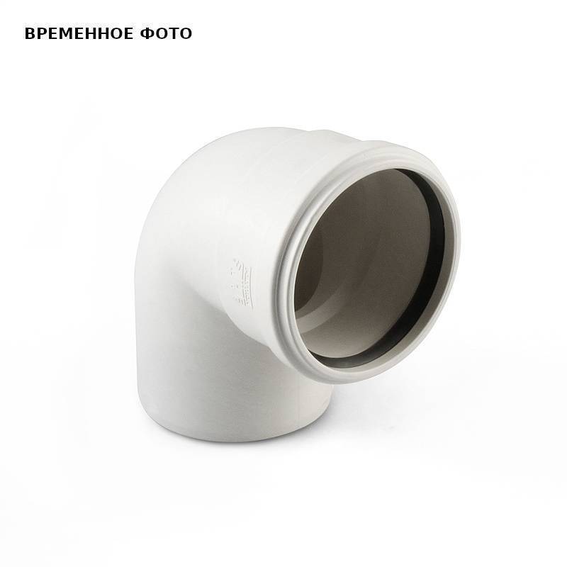 Отвод канализационный Pro Aqua Stilte Plus 200 мм 87.5° STPL1020087