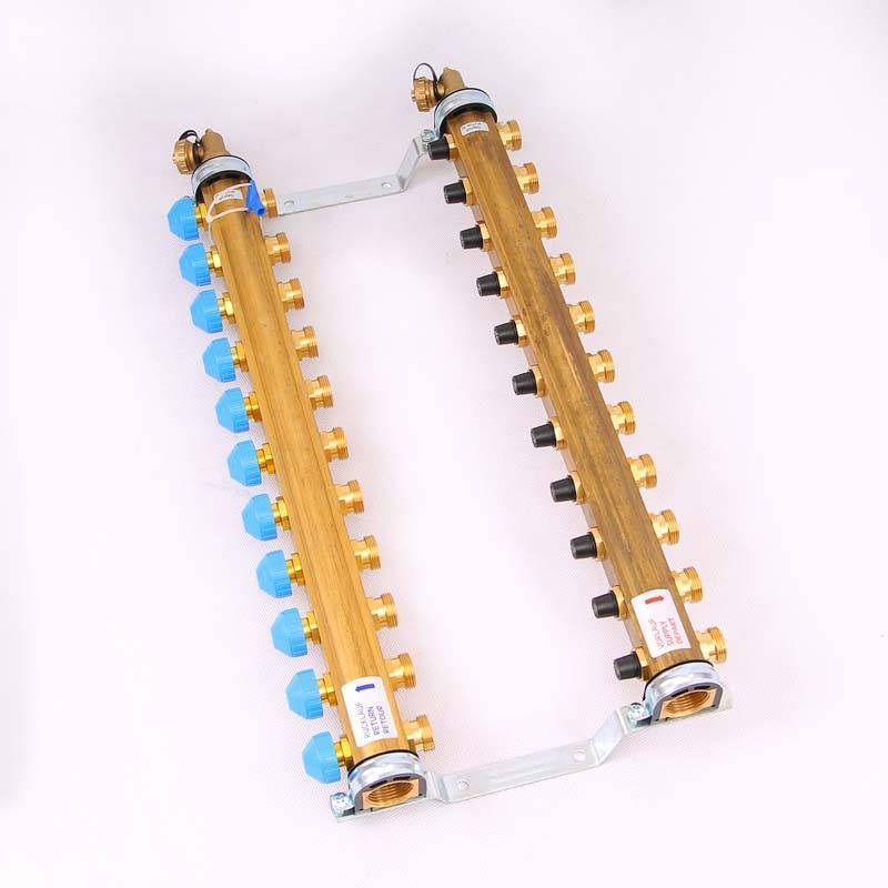 Коллекторная группа Watts HKV 1x3/4 EK 11 выходов с вентилями 10004190