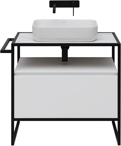 Тумба под раковину Allen Brau Priority 80 см белый матовый 1.31002.WM