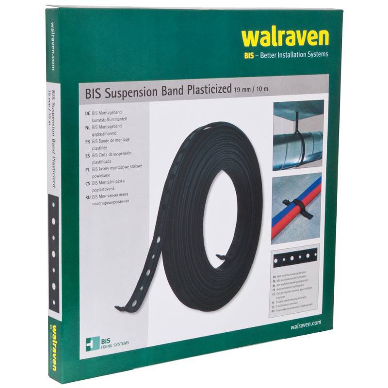 Лента монтажная пластифицированная BIS 14х3.0 мм 10 м 0832714