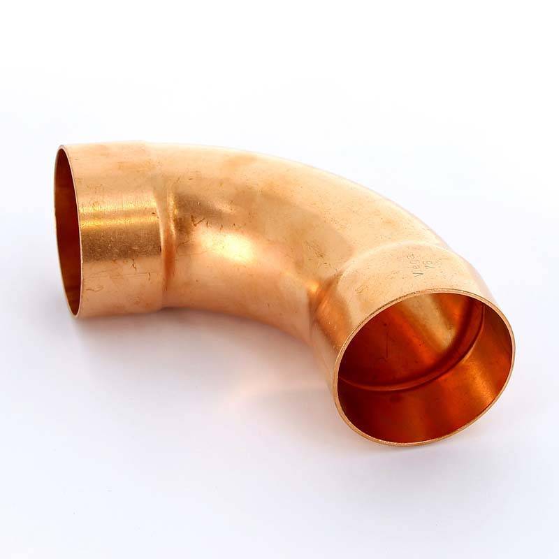 Отвод двухраструбный Viega 95002A под пайку 76.1 мм 90° 125080