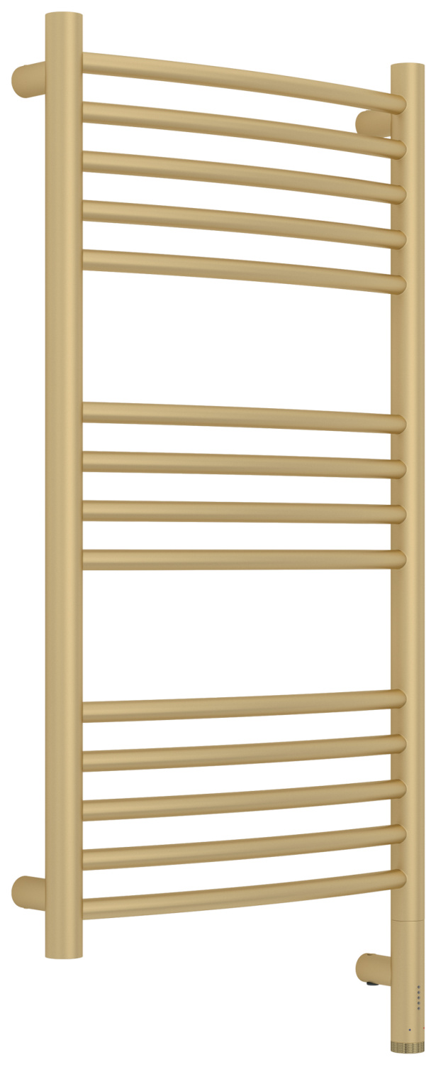 Полотенцесушитель электрический Сунержа Богема 3.1 выгнутая 40х80 см правое подключение шампань матовая 022-6003-8040