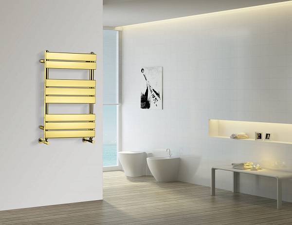 Полотенцесушитель водяной Boheme Venturo 50х11х80 см золото 720-G