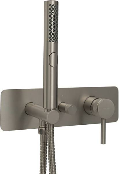 Смеситель для душа с внутренней частью Allen Brau Priority никель 5.31009-BN