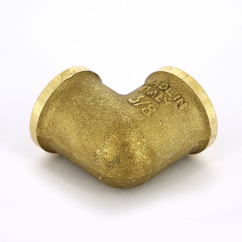 Угольник латунный Tiemme 3/8 ВР-ВР 1500298