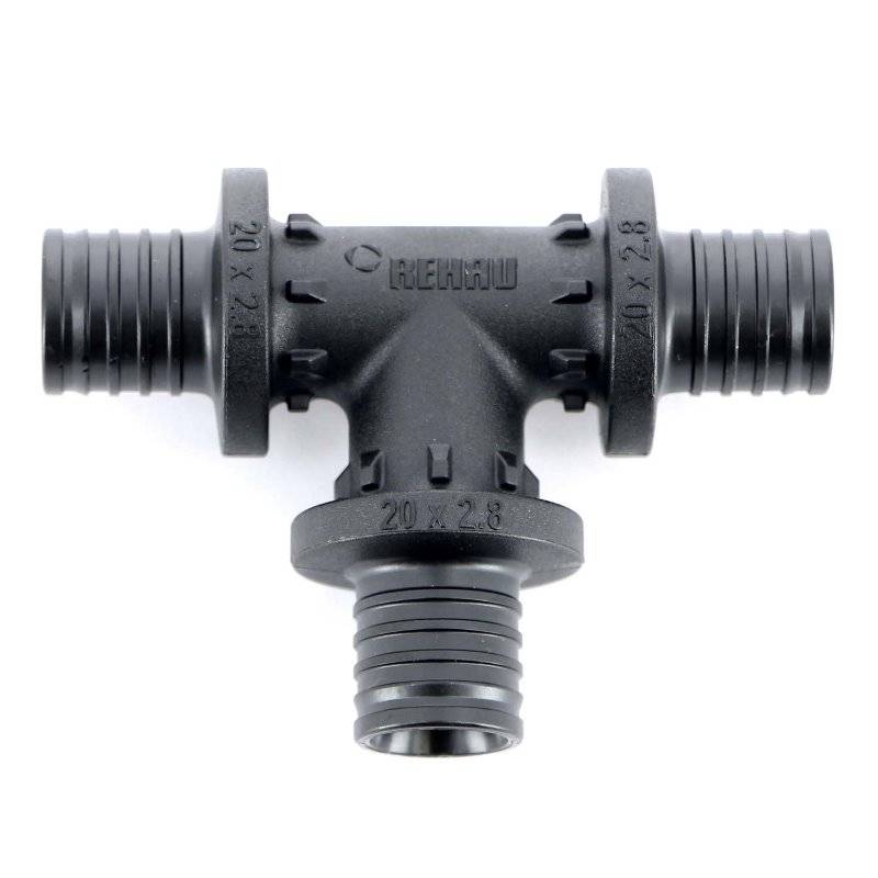 Тройник надвижной REHAU RAUTITAN PX 20 мм PPSU 1160032