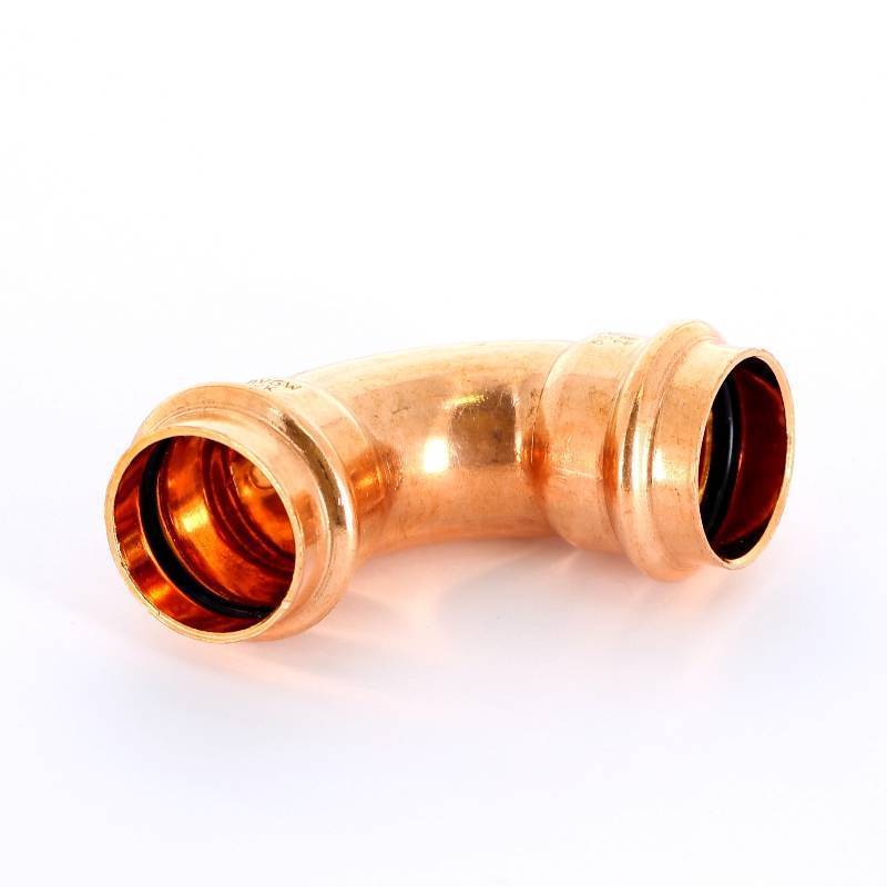 Угольник 90° пресс IBP >B< Press 28 мм медный P5002 02800000