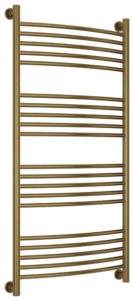 Полотенцесушитель водяной Сунержа Богема+ с полкой 1200x600 мм состаренная бронза 05-0221-1260