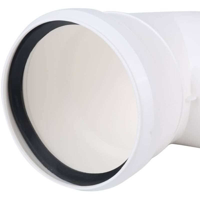 Отвод полипропиленовый Baxi 87° 125 мм для конденсационных котлов KHG71409441