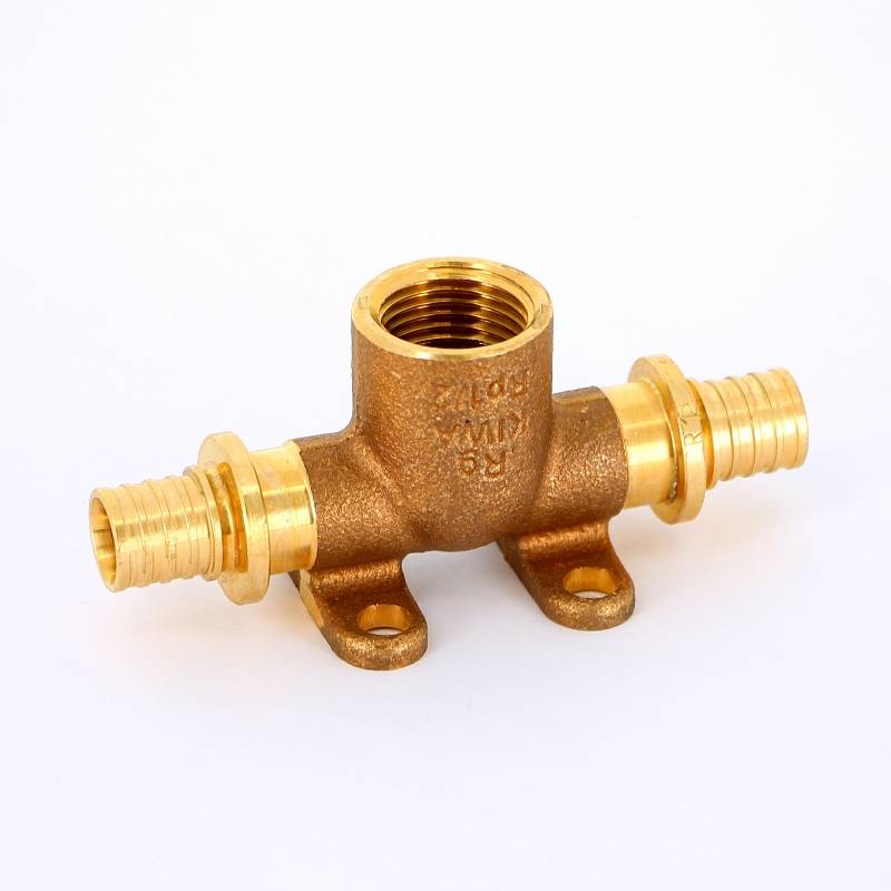 Водорозетка надвижная проходная REHAU RAUTITAN RX 16x1/2x16 ВР бронза 366016