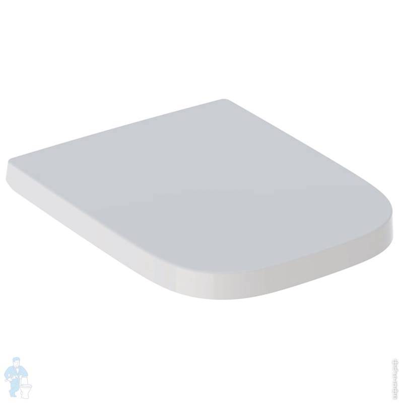 Сиденье для унитаза Geberit Renova Plan металлические петли 573085000