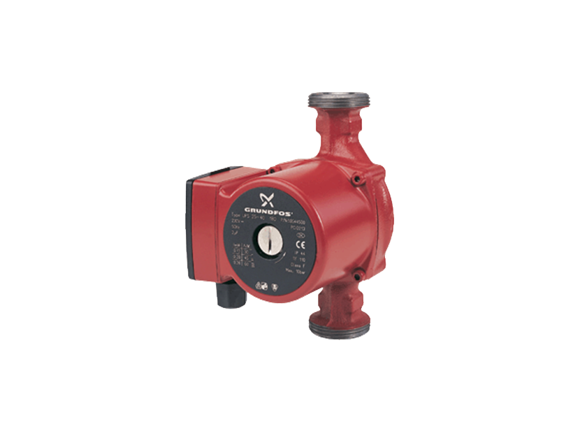 Насос циркуляционный Grundfos UPS 25-40 180 мм с гайками 96281375