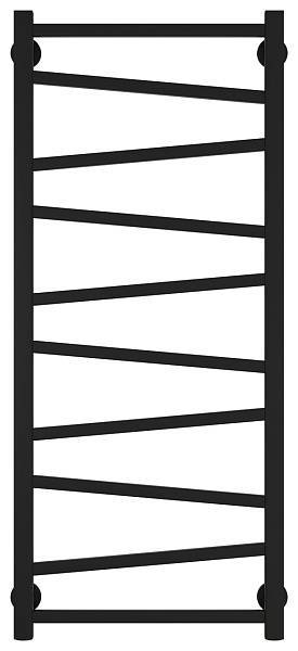 Полотенцесушитель водяной Сунержа Сирокко 400x1000 мм матовый черный 31-0253-1040