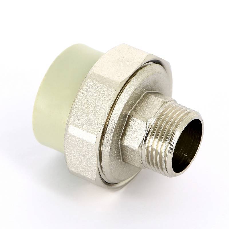 Муфта полипропиленовая FV-Plast разъемная с наружной резьбой 32x3/4 237132