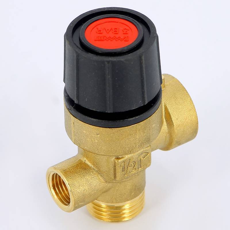 Клапан предохранительный Emmeti 1/2 НВ 3 бар с отверстием для манометра 1/4 00206090