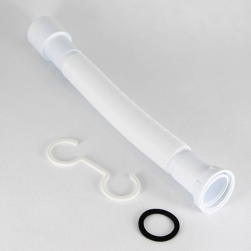 Сифон гофрированный Wirquin 1 1/2 х 40/50 мм без выпуска L800 мм 30717993