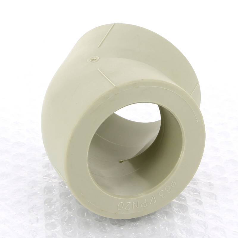 Угольник 45° полипропиленовый FV-Plast 63 мм 203063