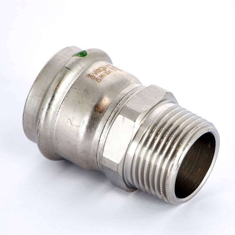 Муфта переходная пресс-Н Viega Sanpress Inox нержавеющая сталь 35x1 436537