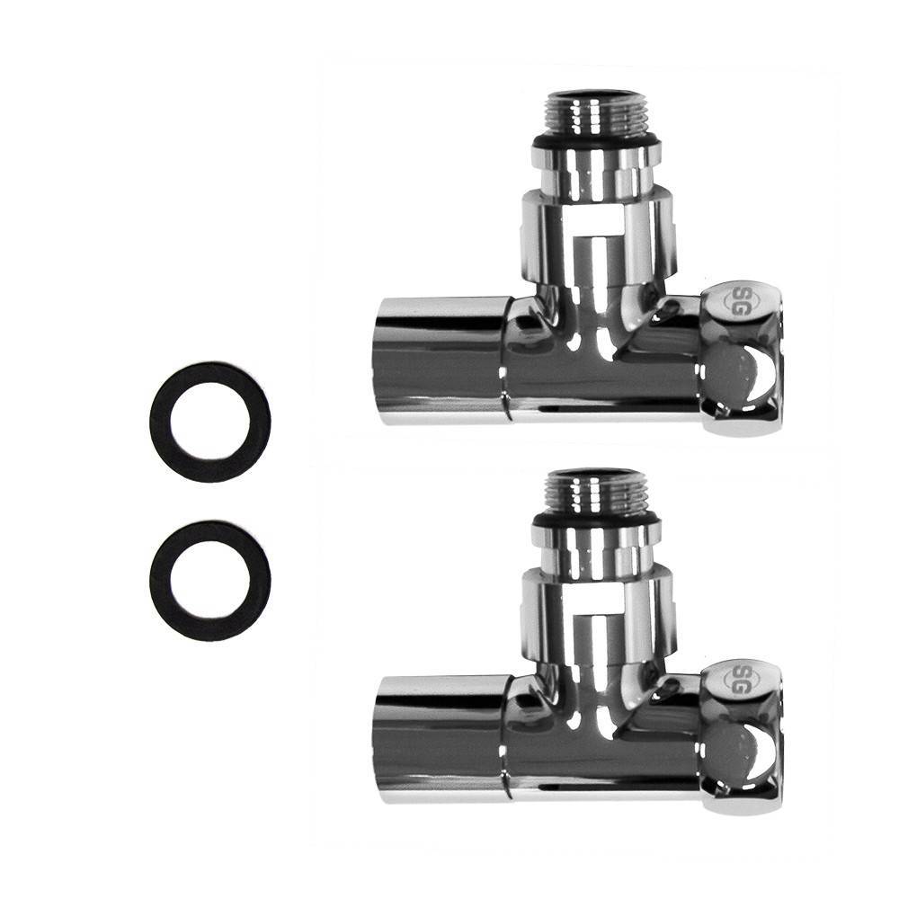 Вентили запорные угловые Сунержа ручка круг пара SG8202-1SCH0405/2