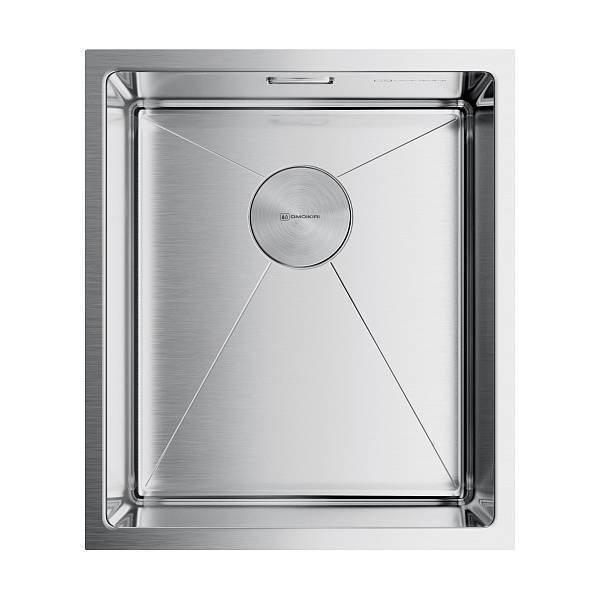 Кухонная мойка Omoikiri Taki 38-U/IF-IN 38x44 см нержавеющая сталь 4973043