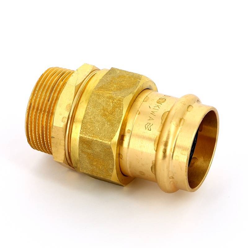 Муфта разъемная пресс-НР IBP >B< Press 42 мм x 1 1/2 бронза P4331G04212000