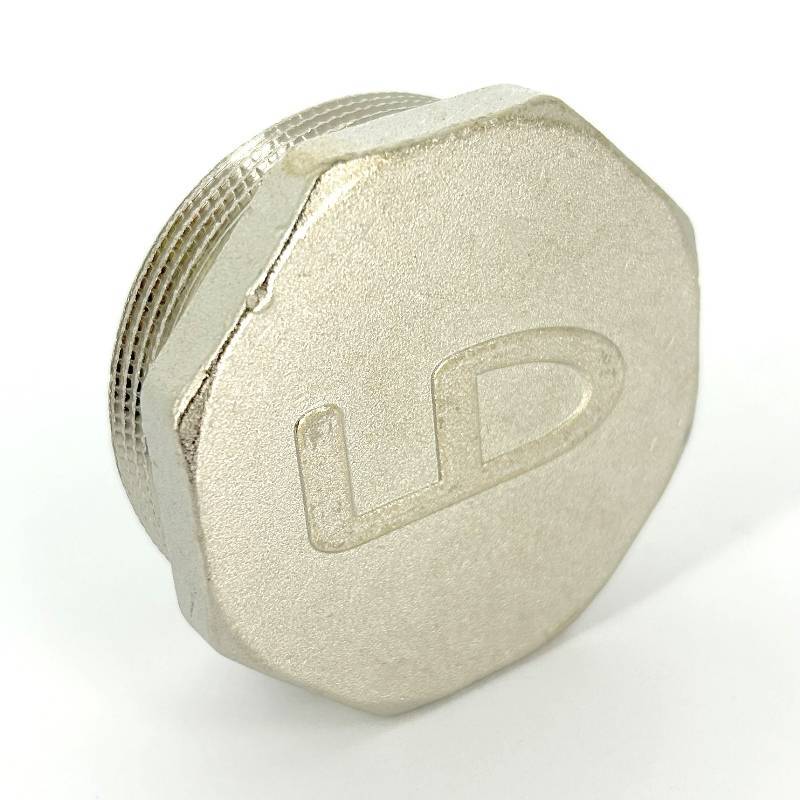 Заглушка LD Pride латунная никелированная 2 наружная резьба LD.67.505.50