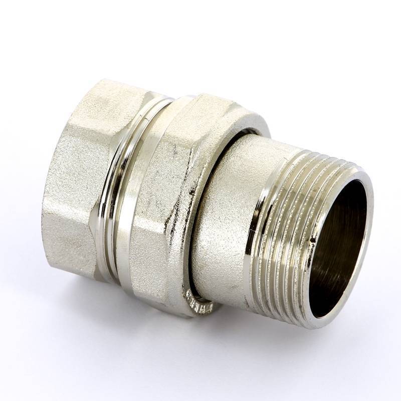 Разъемное соединение НВ Uni-Fitt прямое никелированное с O-ring 1 1/4 650N5000