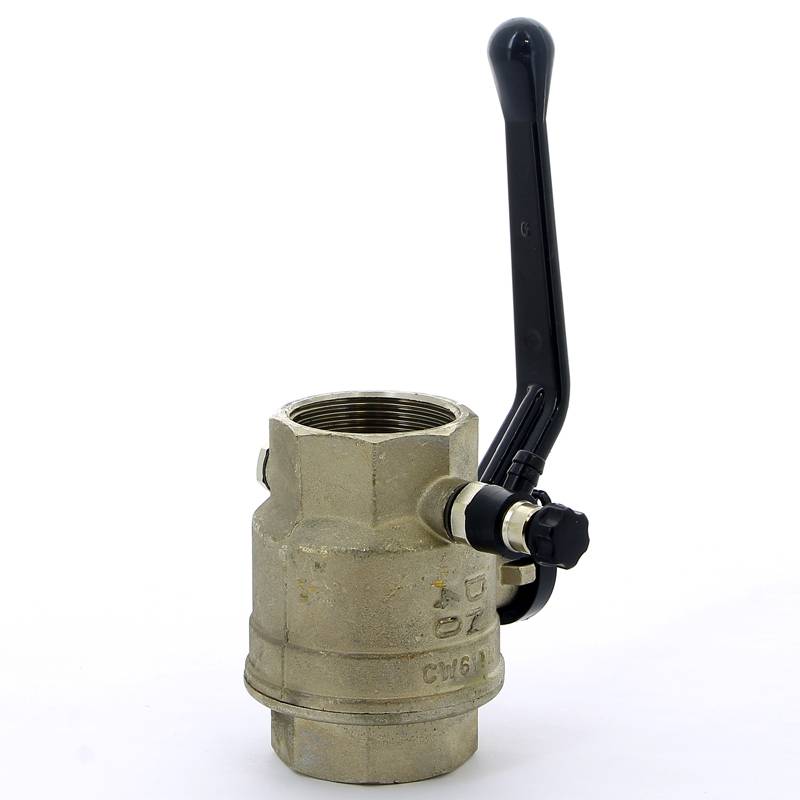 Кран шаровой Bugatti OREGON ВВ с заглушкой и дренажным вентилем рычаг 1 1/2 03300039