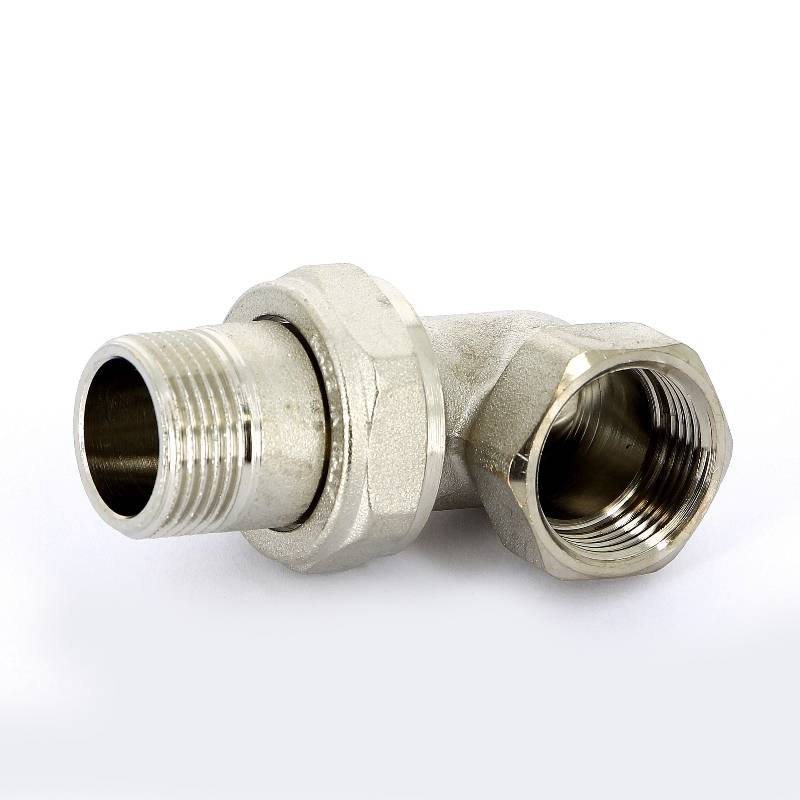 Разъемное соединение НВ Uni-Fitt угловое никелированное с O-ring 3/4 651N3000