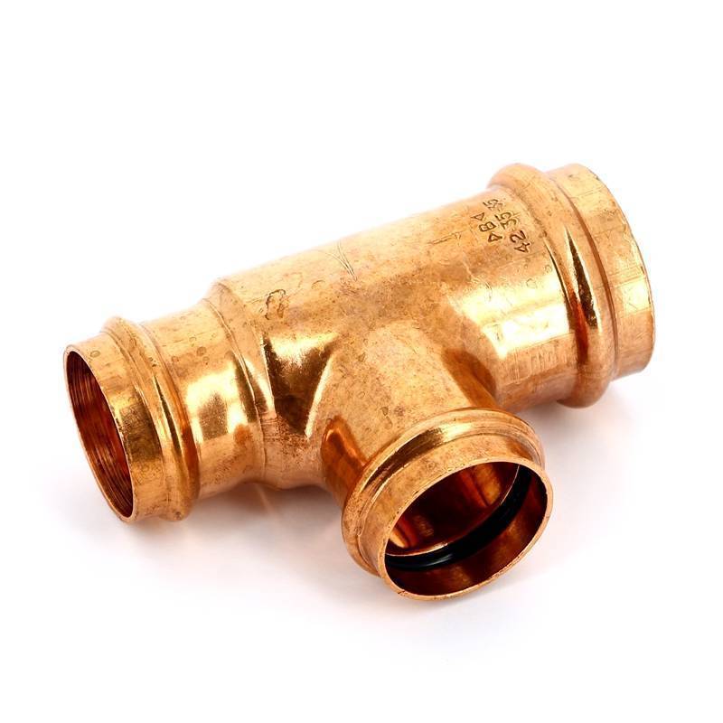 Тройник пресс IBP B Press 42х35х35 мм медь P5130 04235035