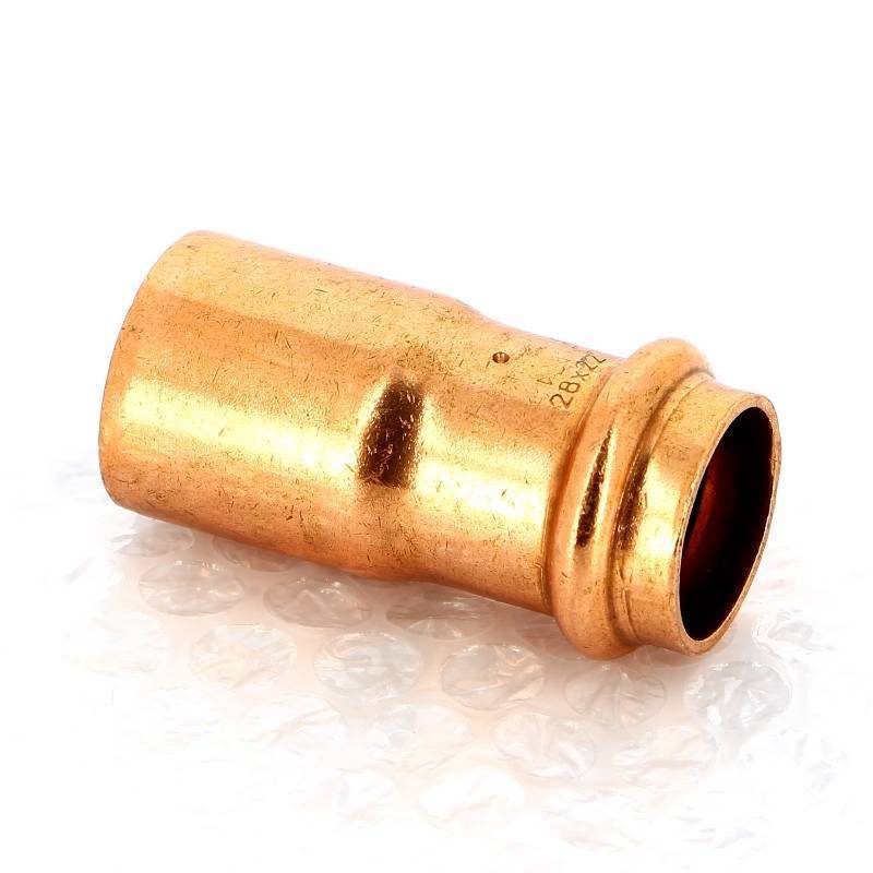 Муфта-вставка пресс IBP >B< Press 28х22 мм медь P5243 02822000