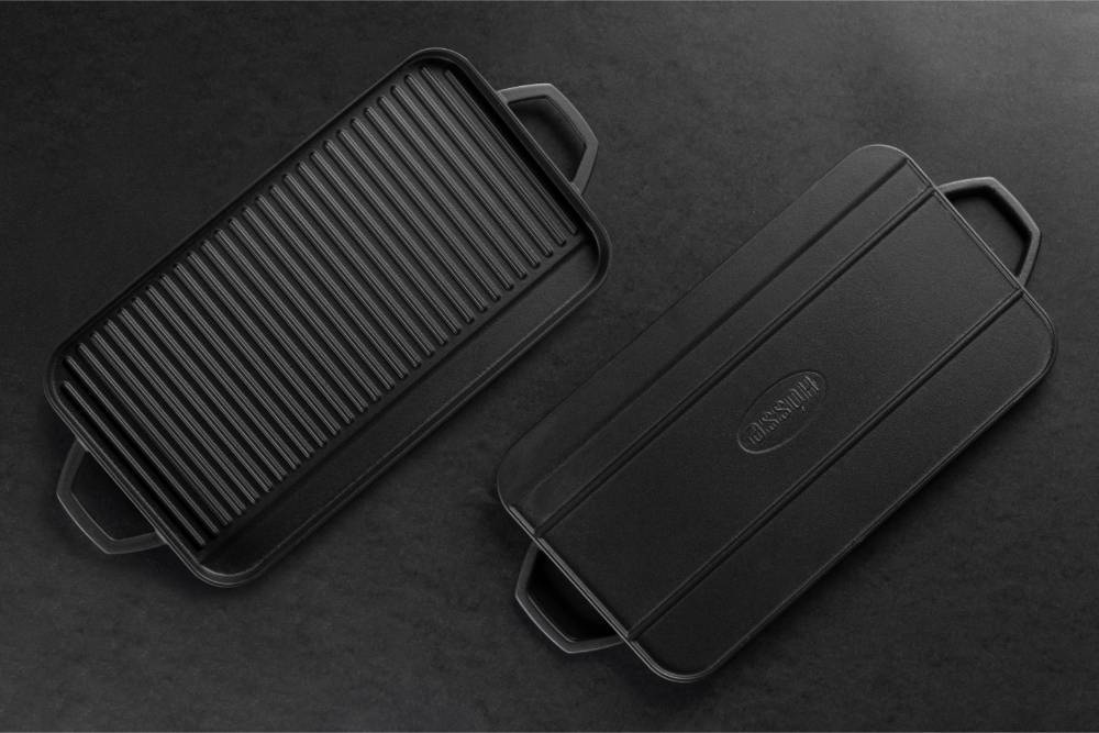 Сковорода для запекания Hascevher Deep Dish HP 2544 черная матовая A550044