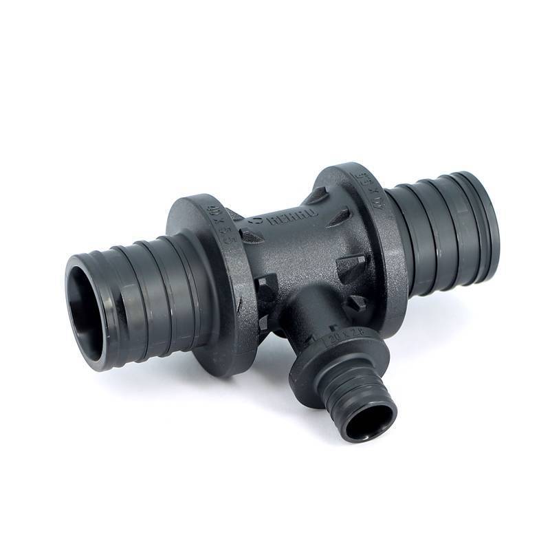 Тройник редукционный REHAU Rautitan PX 40x20x40 мм 11600671001