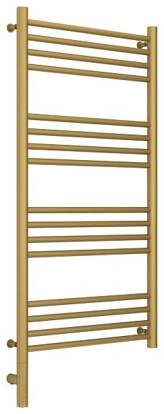 Полотенцесушитель электрический Сунержа Богема 3.0 500x1000 мм левый матовое золото 032-5804-1050