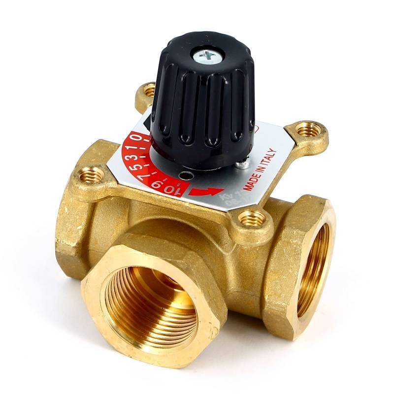 Клапан трехходовой смесительный Uni-Fitt 1 Kvs 12 360G1240