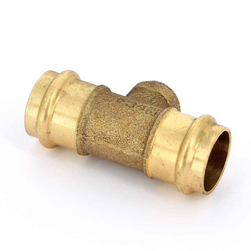 Тройник пресс-В IBP B-Press 28x1/2x28 мм бронза P4130G02804028