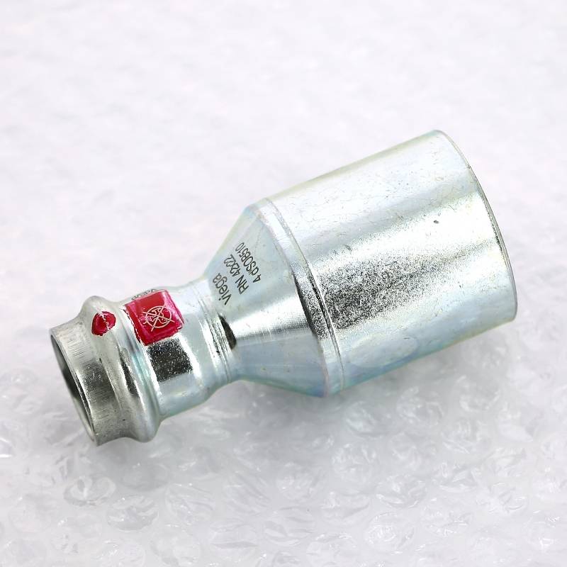 Муфта-вставка пресс из оцинкованной стали Viega Prestabo 42х22 мм 642761