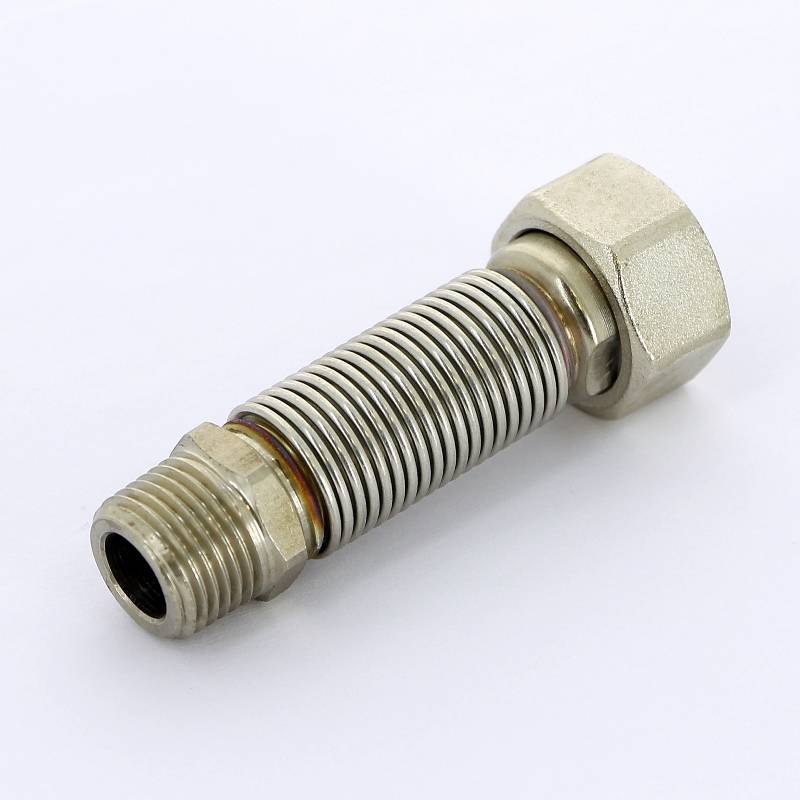 Подводка для воды сильфонная растяжимая Emmeti Flexorapid 1/2 x 3/4 Г-Ш 65-125 мм 02412616