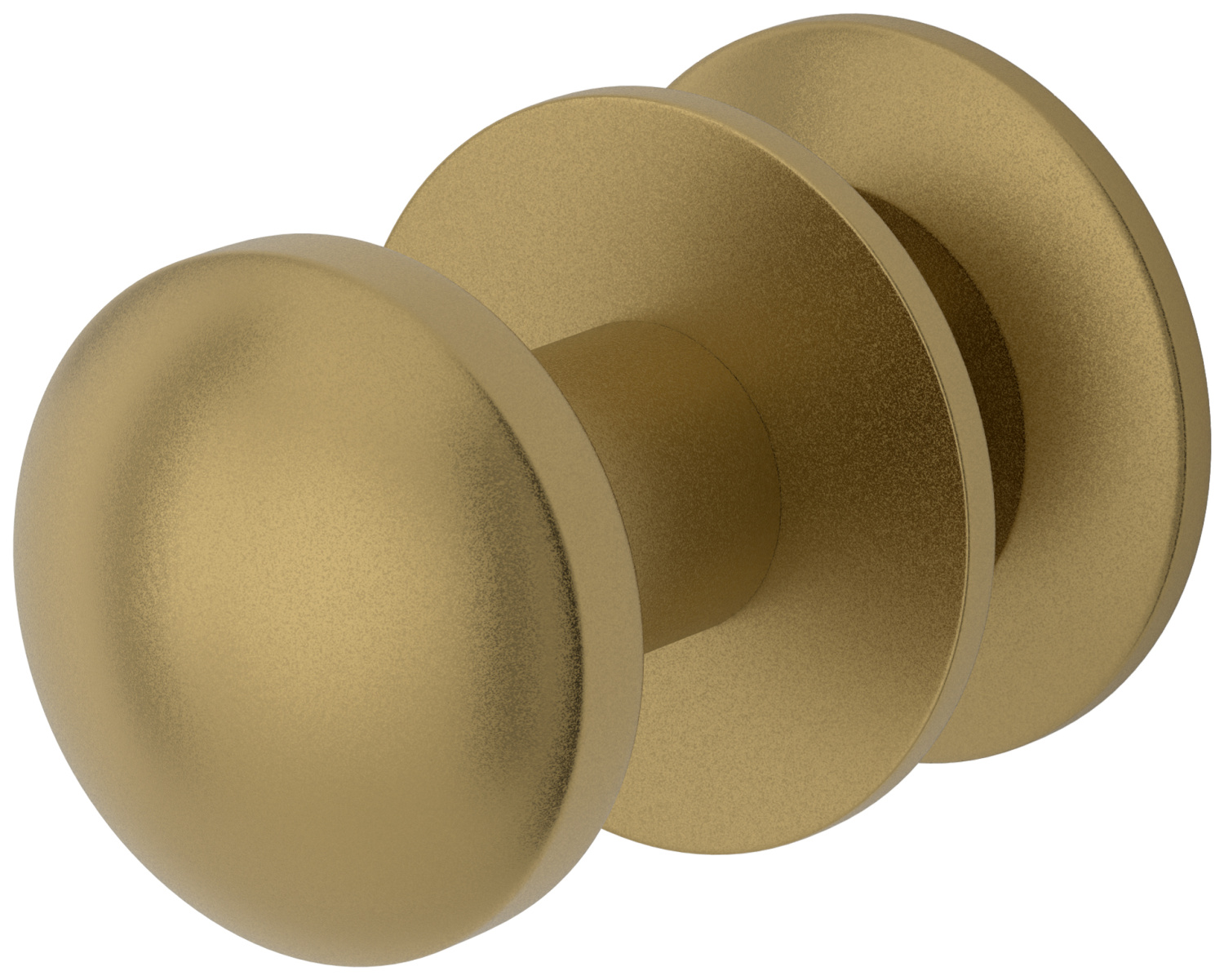 Вешалка для полотенцесушителя Сунержа Сфера одинарная золотой шёлк матовый 32-2010-0001