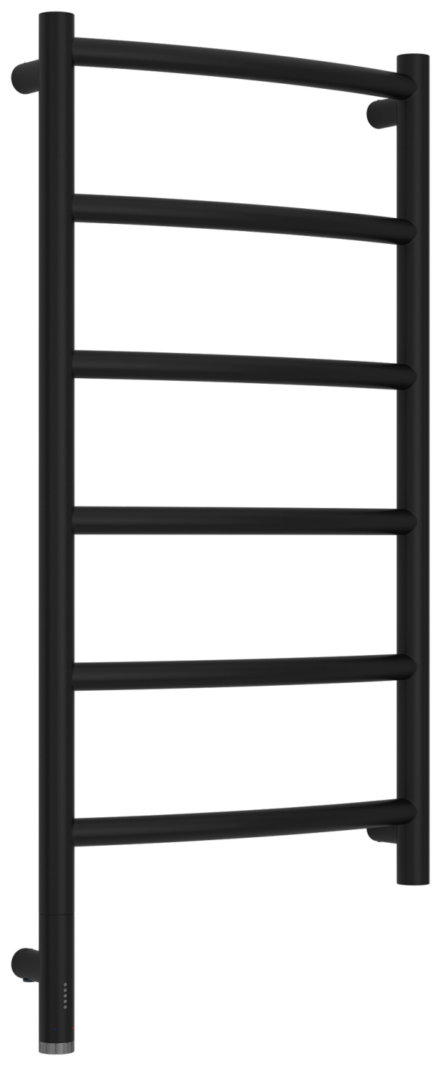 Полотенцесушитель электрический Сунержа Галант 3.1 400х800 мм левое подключение черный матовый 31-6000-8040