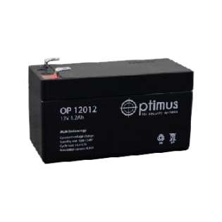 Аккумулятор Optimus OP 12012 AGM 12 В 1.2 Ач OP 12012