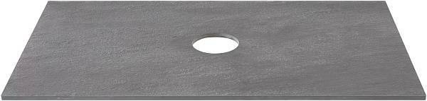 Столешница Allen Brau Reality 81x46,1x1 см серая 1.32023.GR-S