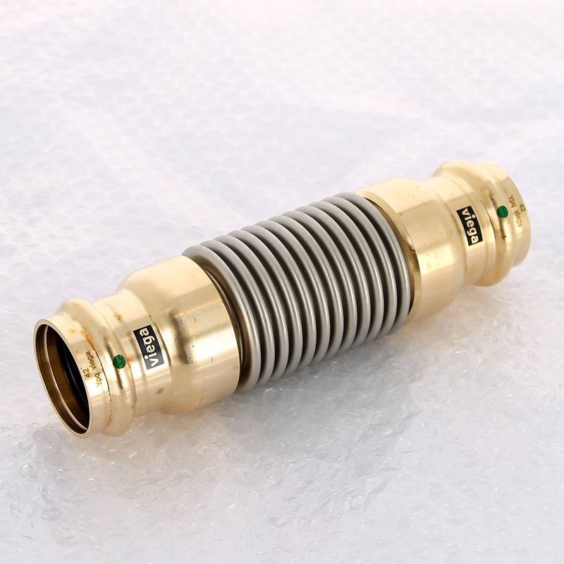 Компенсатор осевой пресс Viega Profipress 42 мм бронза 690304