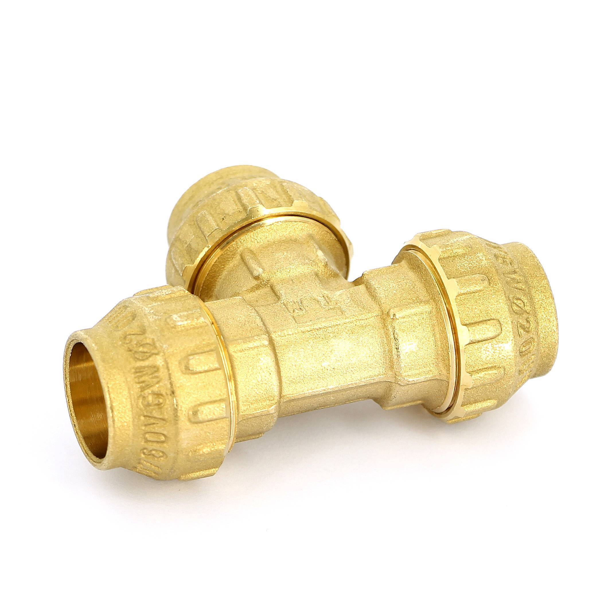 Тройник обжимной Tiemme 20х2.0 мм 3400033