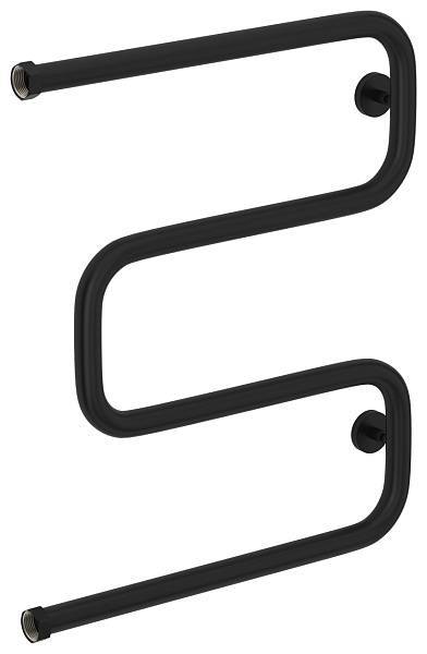 Полотенцесушитель водяной Сунержа Ш-образный 500х600 мм матовый черный 31-0014-6050